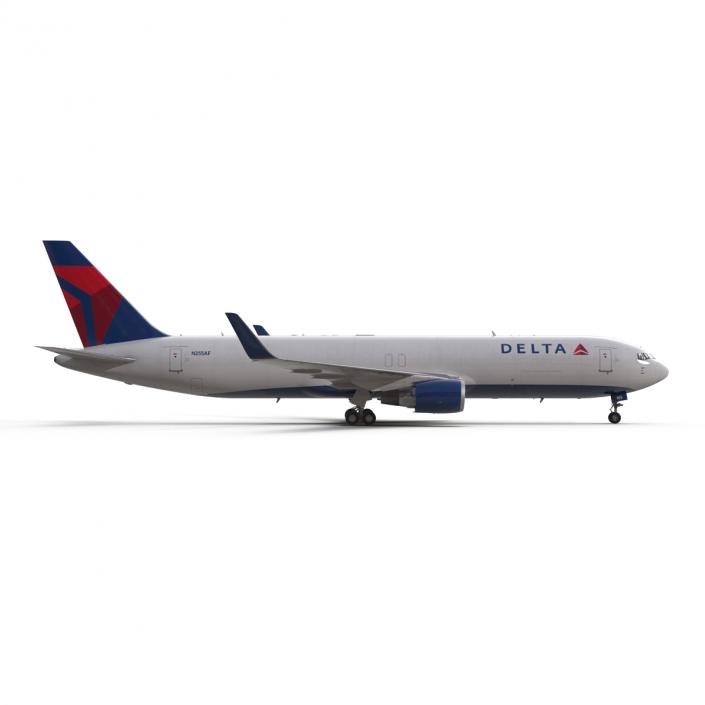 3D Boeing 767-300F Delta Air Lines