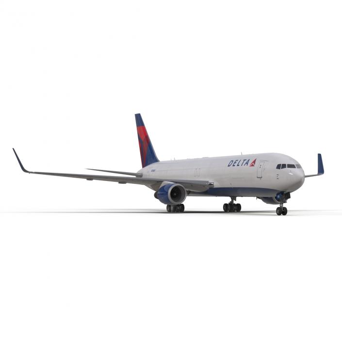 3D Boeing 767-300F Delta Air Lines