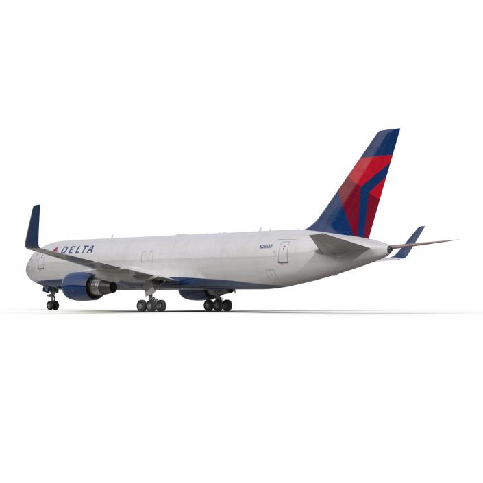 3D Boeing 767-300F Delta Air Lines