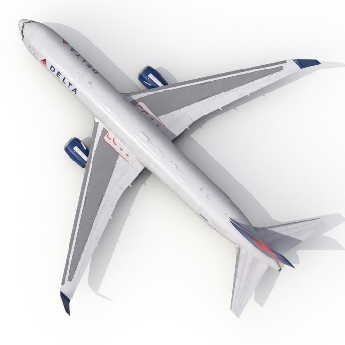 3D Boeing 767-300F Delta Air Lines