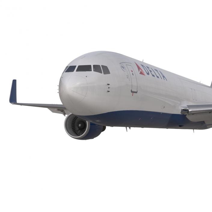 3D Boeing 767-300F Delta Air Lines