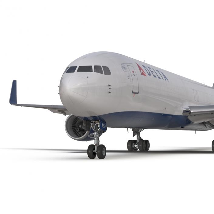 3D Boeing 767-300F Delta Air Lines