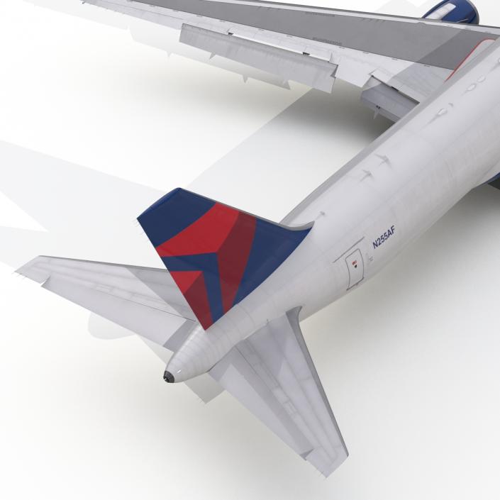 3D Boeing 767-300F Delta Air Lines