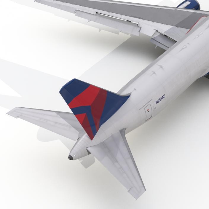 3D Boeing 767-300F Delta Air Lines