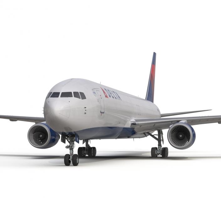 3D Boeing 767-300F Delta Air Lines