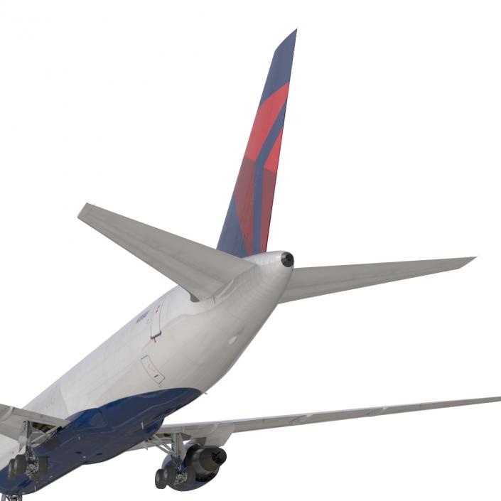 3D Boeing 767-300F Delta Air Lines