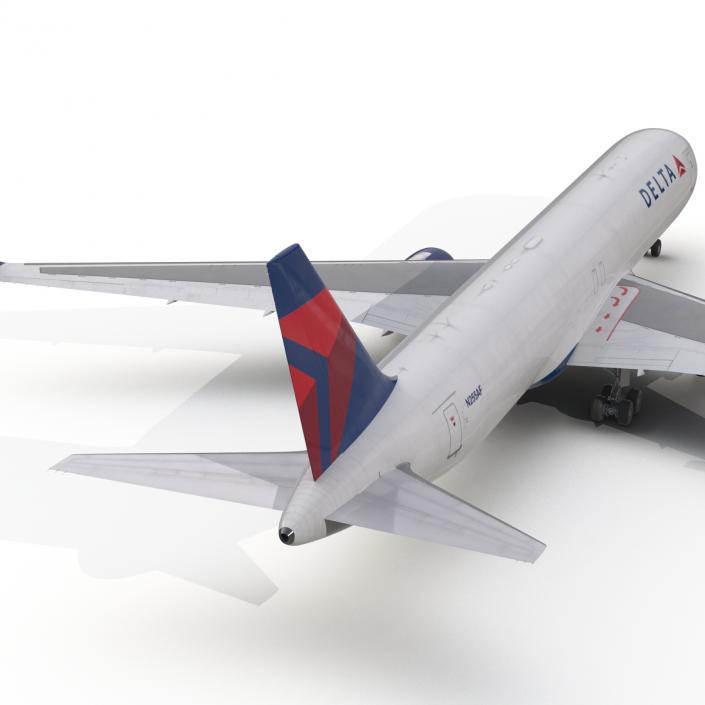 3D Boeing 767-300F Delta Air Lines