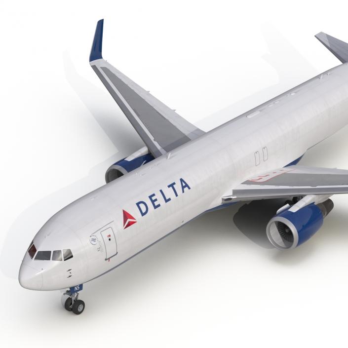 3D Boeing 767-300F Delta Air Lines