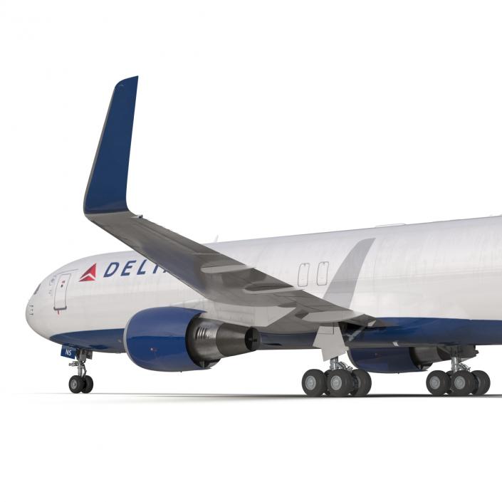 3D Boeing 767-300F Delta Air Lines