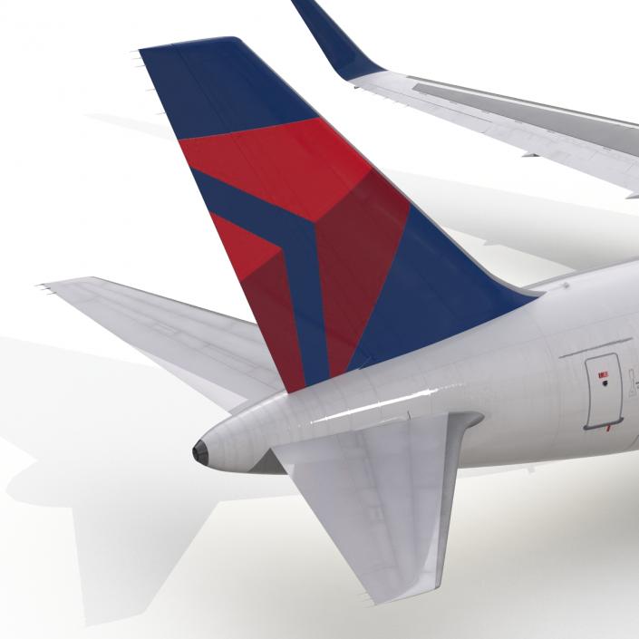 3D Boeing 767-300F Delta Air Lines