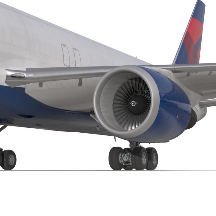 3D Boeing 767-300F Delta Air Lines