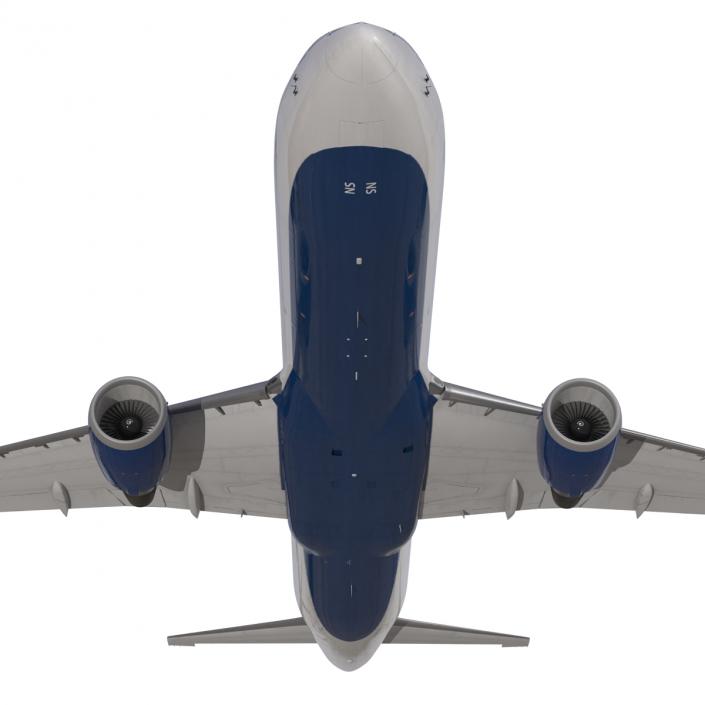 3D Boeing 767-300F Delta Air Lines Rigged model