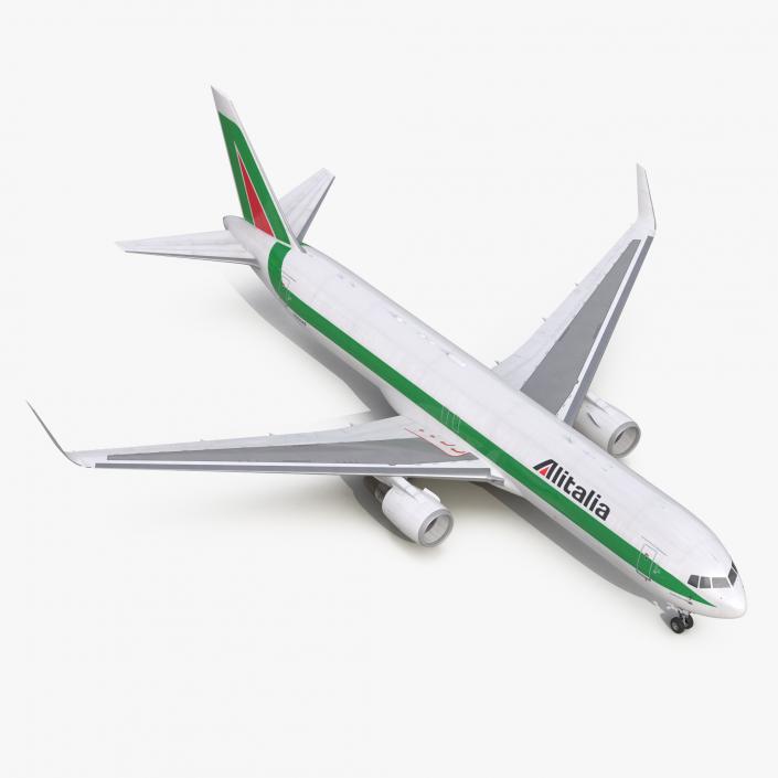 Boeing 767-300F Alitalia 3D model