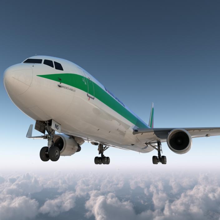 Boeing 767-300F Alitalia 3D model