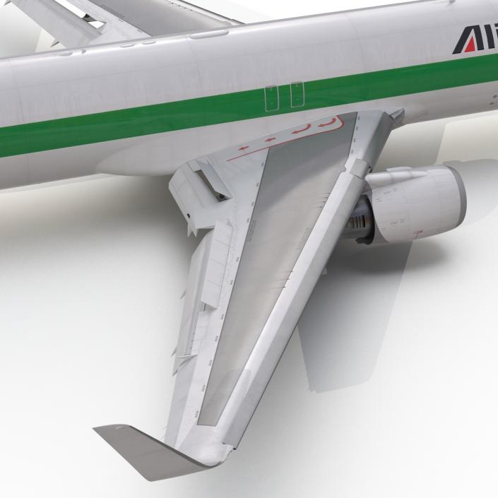 3D Boeing 767-300F Alitalia Rigged