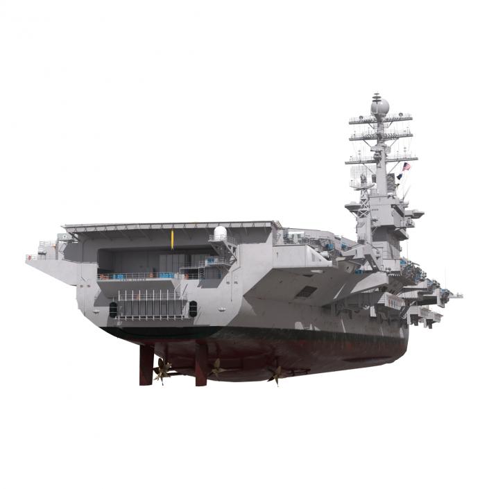 USS Carl Vinson CVN-70 3D