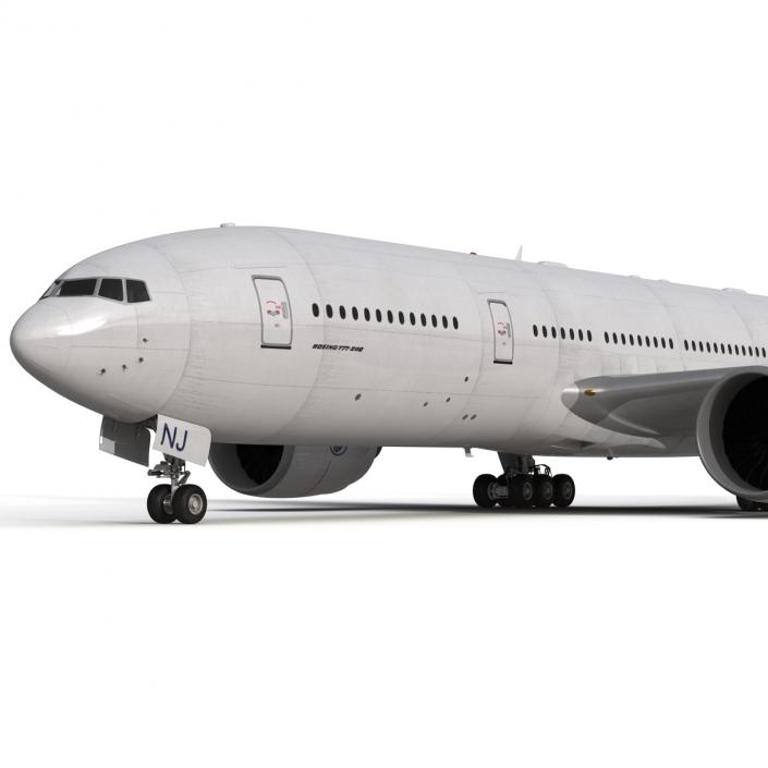 Boeing 777-200 Generic 3D