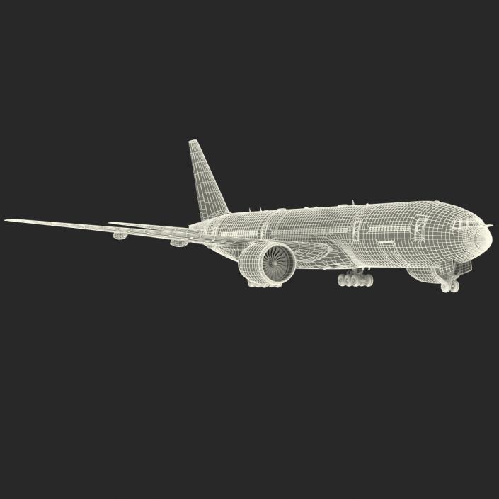 Boeing 777-200 Generic 3D