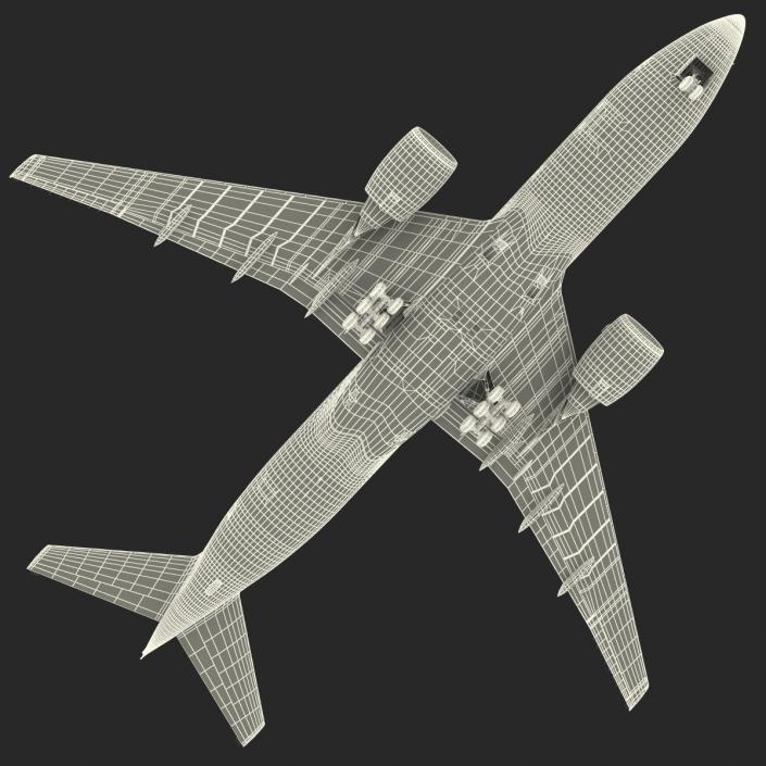 Boeing 777-200 Generic 3D