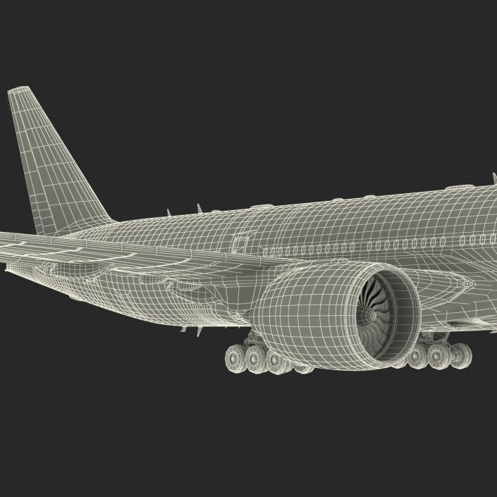 Boeing 777-200 Generic 3D