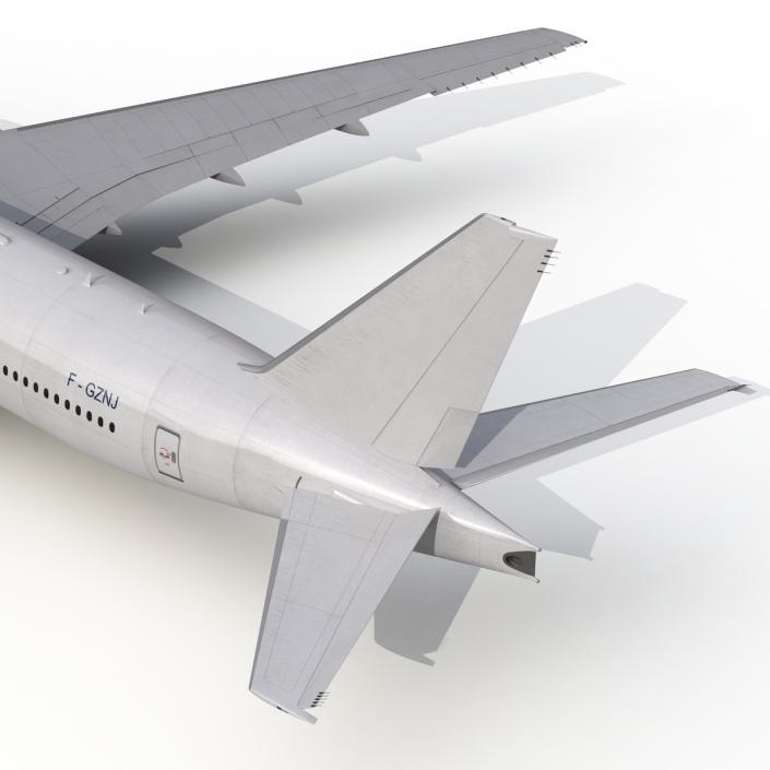 Boeing 777-200 Generic Rigged 3D model