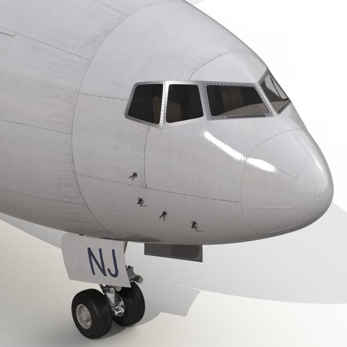 Boeing 777-200 Generic Rigged 3D model