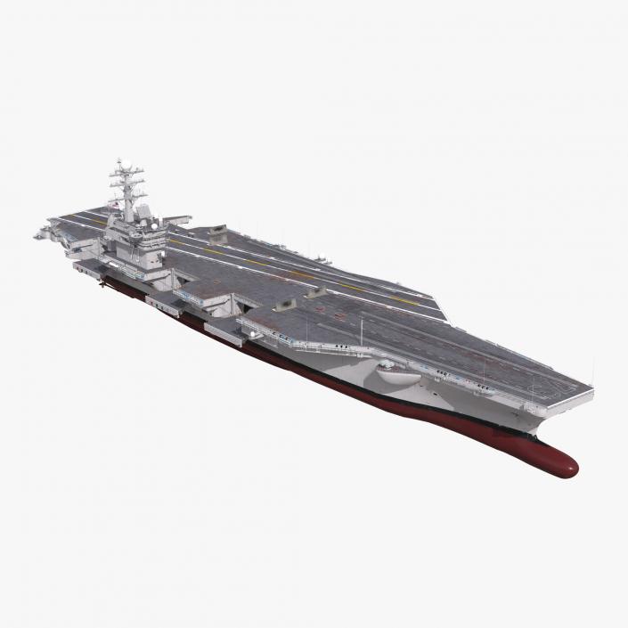 3D USS George Washington CVN-73 model