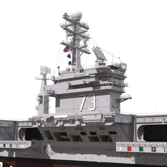 3D USS George Washington CVN-73 model