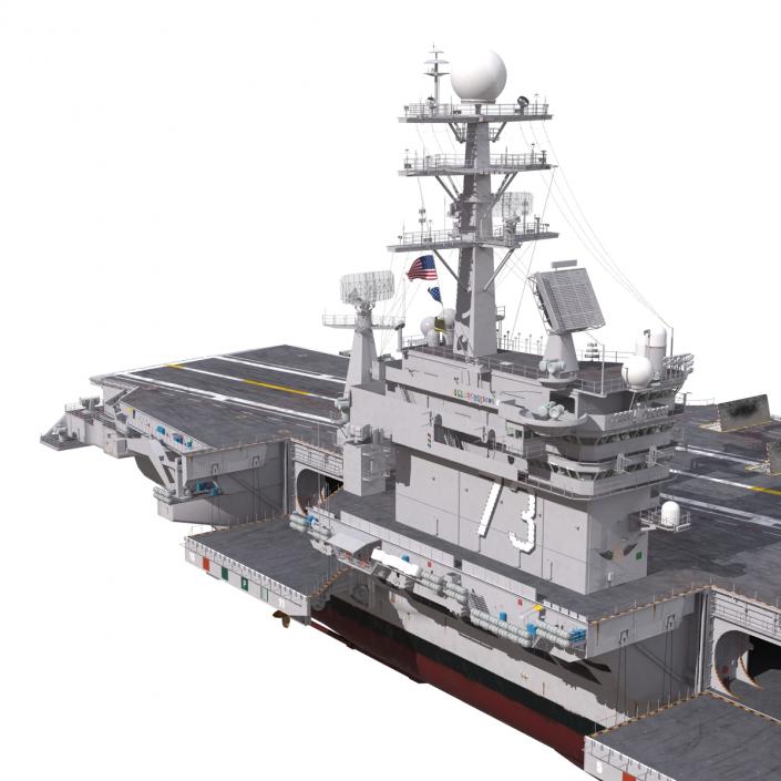 3D USS George Washington CVN-73 model