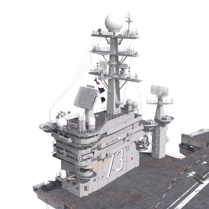 3D USS George Washington CVN-73 model