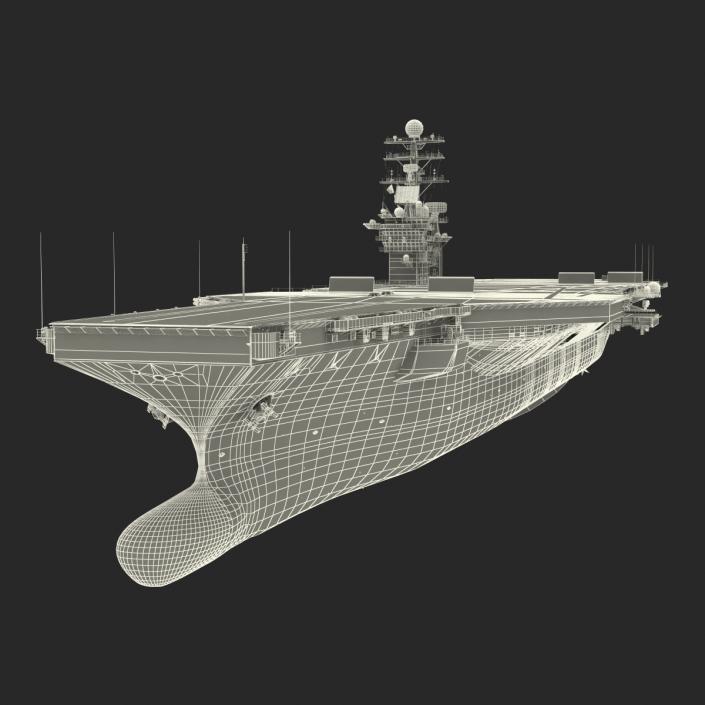 3D USS George Washington CVN-73 model