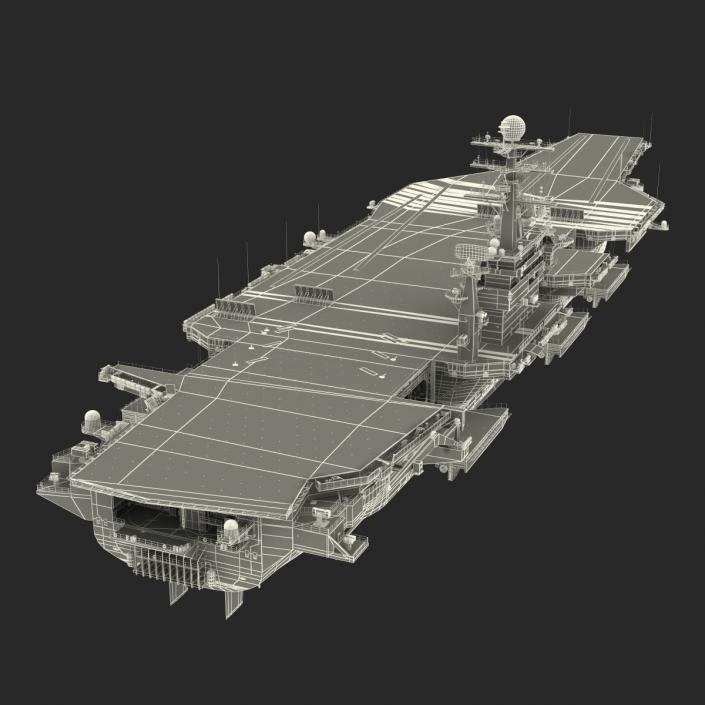 3D USS George Washington CVN-73 model