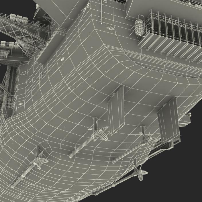 3D USS George Washington CVN-73 model