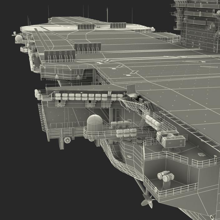 3D USS George Washington CVN-73 model