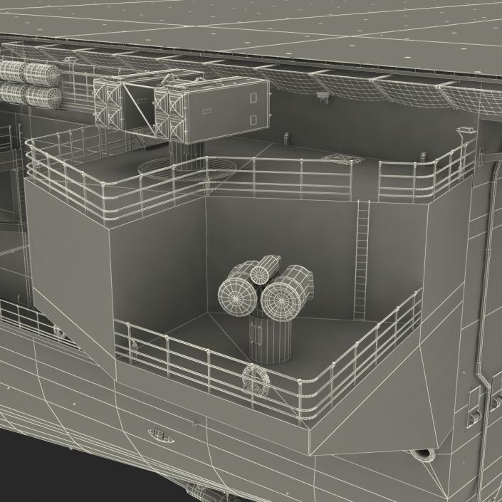 3D USS George Washington CVN-73 model
