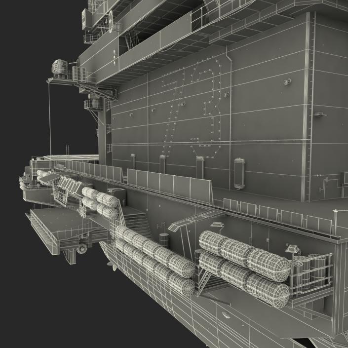 3D USS George Washington CVN-73 model