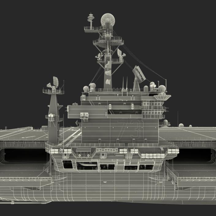 3D USS George Washington CVN-73 model