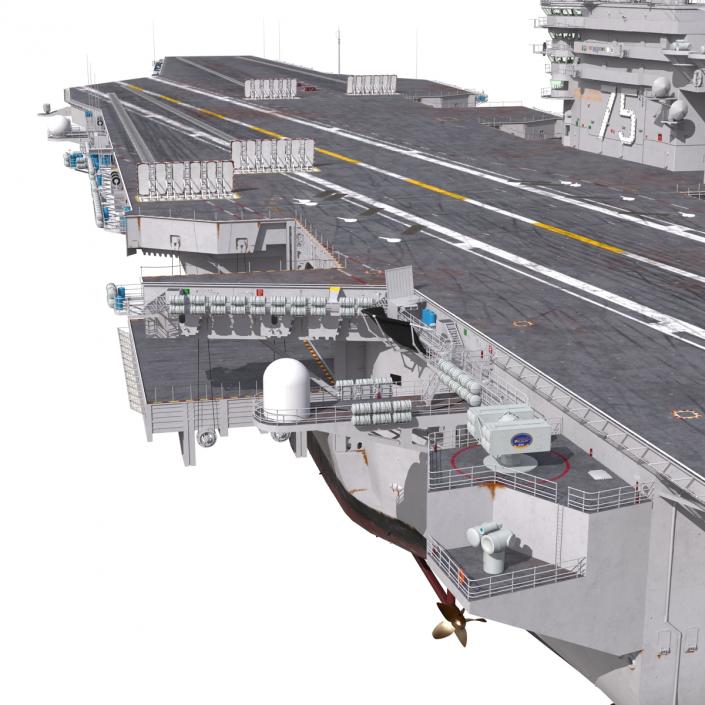 3D model USS Harry S Truman CVN-75