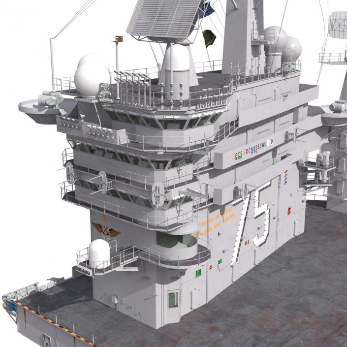 3D model USS Harry S Truman CVN-75