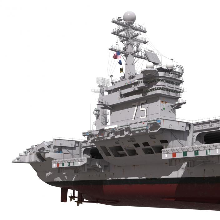 3D model USS Harry S Truman CVN-75