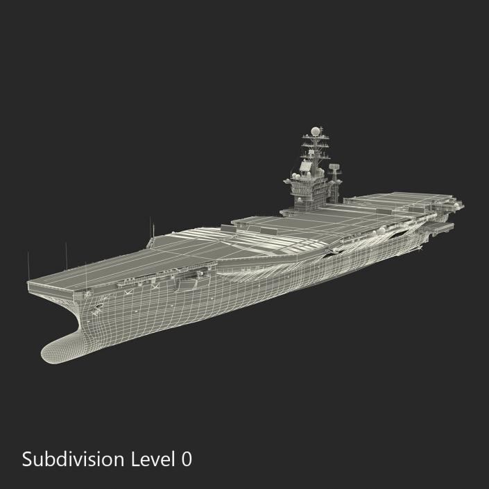 3D model USS Harry S Truman CVN-75