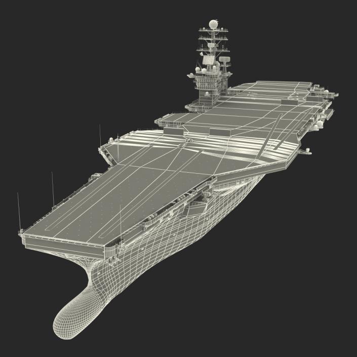 3D model USS Harry S Truman CVN-75