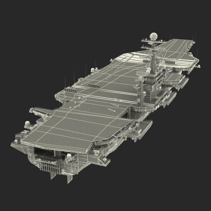 3D model USS Harry S Truman CVN-75