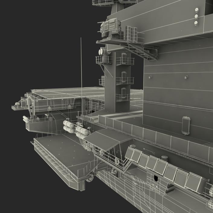 3D model USS Harry S Truman CVN-75