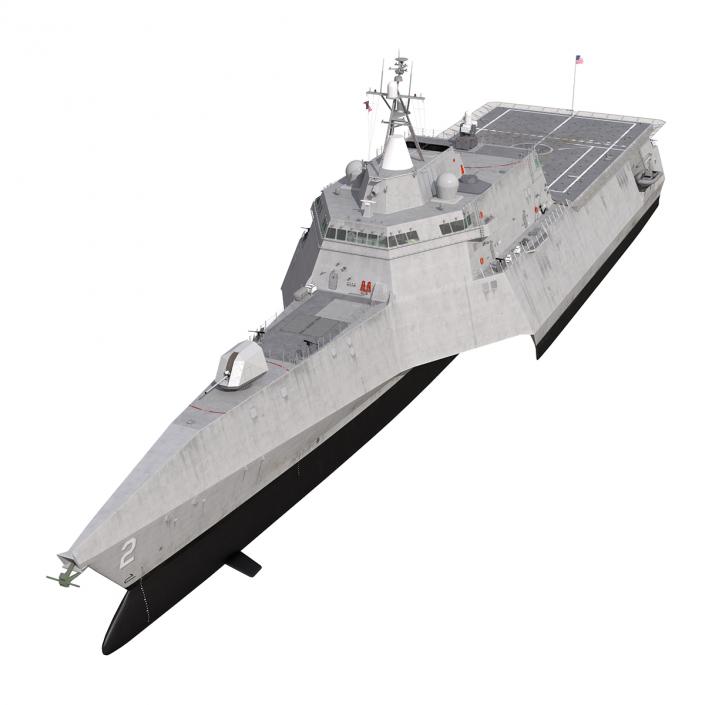 USS Independence LCS-2 Rigged 3D model