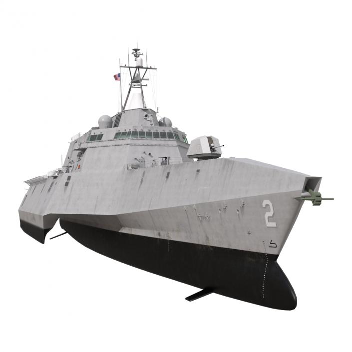 USS Independence LCS-2 Rigged 3D model