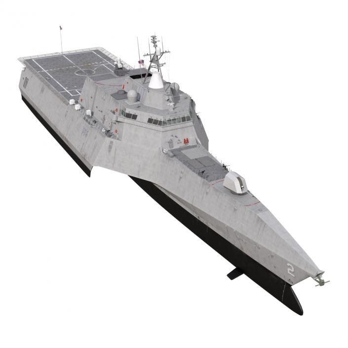 USS Independence LCS-2 Rigged 3D model