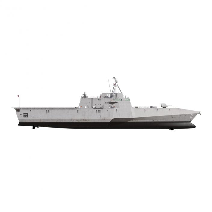 USS Independence LCS-2 Rigged 3D model