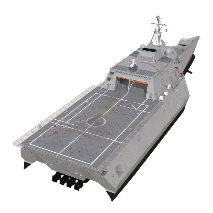 USS Independence LCS-2 Rigged 3D model