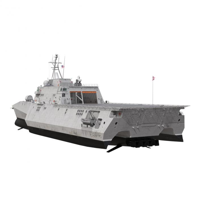 USS Independence LCS-2 Rigged 3D model